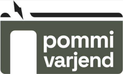 Sandcom OÜ – Pommivarjend kaubamärgi logo
